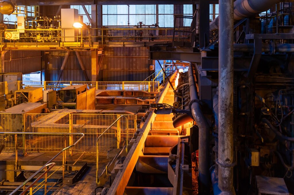 industry, rail making, furnace, hot, exit, steel, factory, furnace, furnace, furnace, furnace, furnace